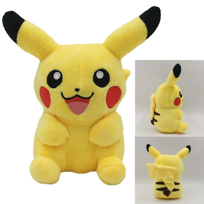 Plushbamse: Pokémon - Sittende Pikachu (21cm)