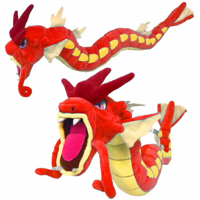 Plushbamse: Pokémon - Gyarados (55cm) Shiny rød