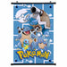 Tøyplakat: Pokémon - Squirtles utviklinger | Wall Scroll