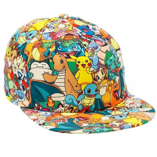 Caps: Pokemon-hatt med heldekkende Pokémon-motiv