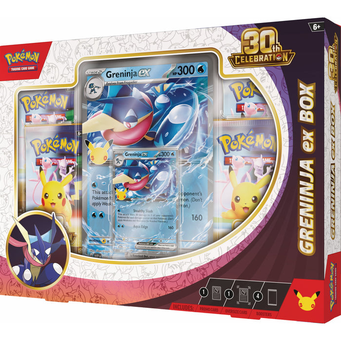 Pokémon TCG: 30th Celebration ex Box [Greninja/Sylveon]