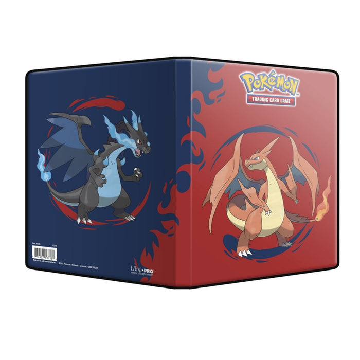 Samlealbum til Pokémon TCG-kort: Mega Charizard X/Y - Liten 10 x 4 (40/80 kort) [Ultra Pro] - Gamingsjappa.no
