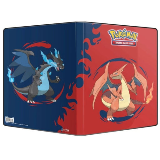 Samlealbum til Pokémon TCG-kort: Mega Charizard X/Y- Stort 10 x 9 (90/180 kort) [Ultra Pro] - Gamingsjappa.no