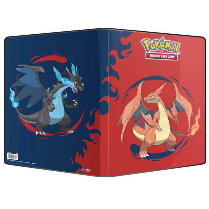 Samlealbum til Pokémon TCG-kort: Mega Charizard X/Y- Stort 10 x 9 (90/180 kort) [Ultra Pro] - Gamingsjappa.no