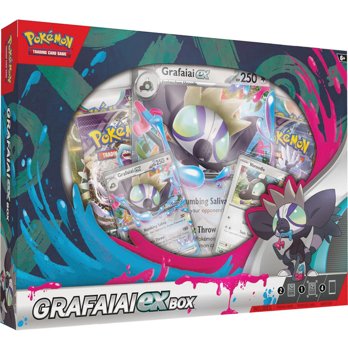 Pokémon TCG-kort: Grafaiai ex gaveeske