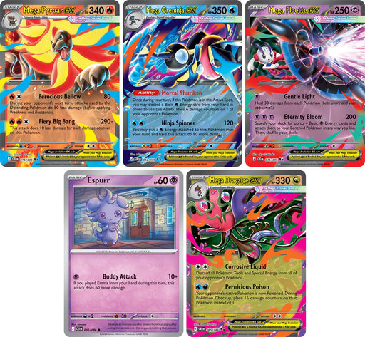 Pokémon TCG: Mega Evolution 4 Chaos Rising-boosterpakke - Gamingsjappa.no