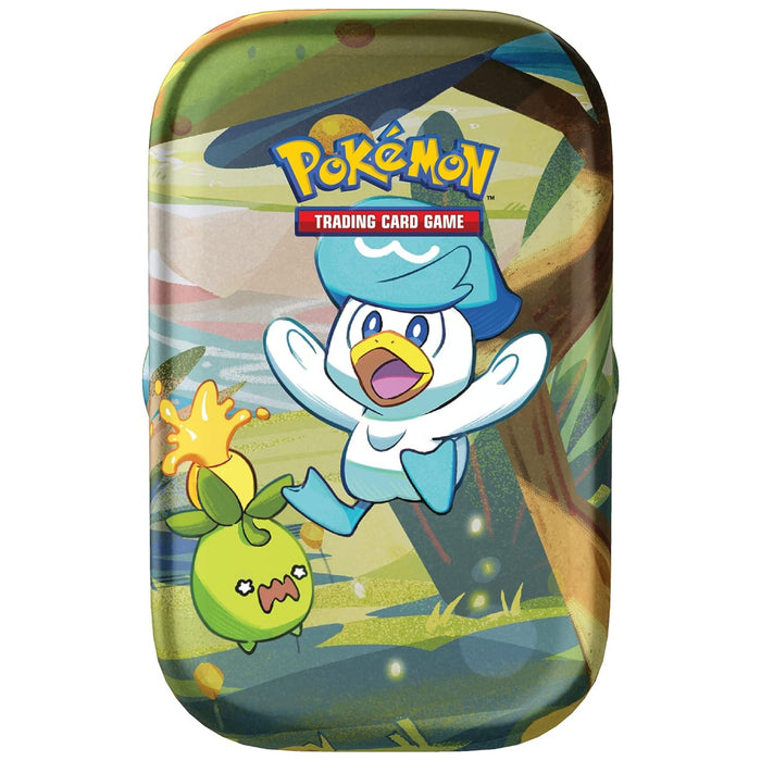 Pokémon TCG-kort: Paldea Friends mini-tinnboks Quaxly