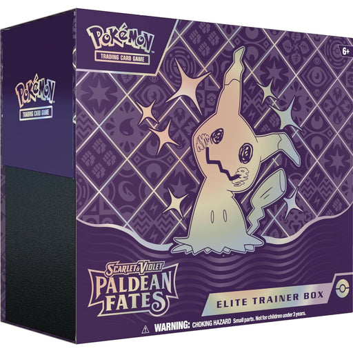 Pokémon TCG-kort: Scarlet & Violet 4.5 Paldean Fates - Elite Trainer Box