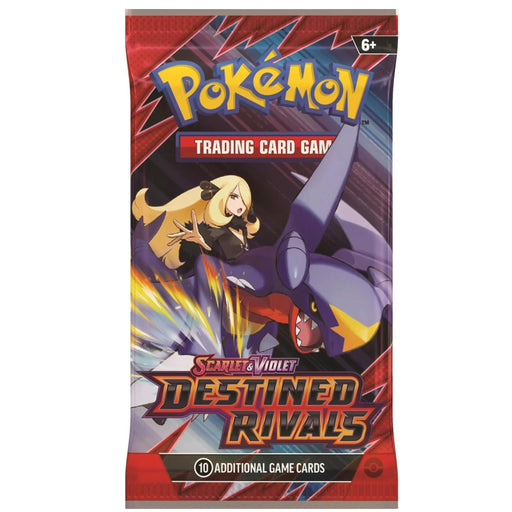 Pokémon TCG: Scarlet & Violet 10 Destined Rivals-boosterpakke - Gamingsjappa.no