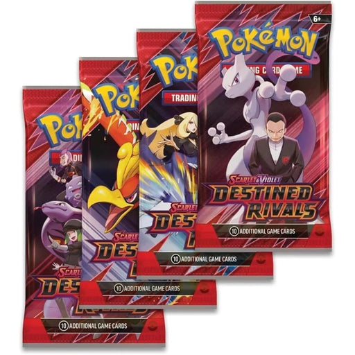 Pokémon TCG: Scarlet & Violet 10 Destined Rivals-boosterpakke - Gamingsjappa.no