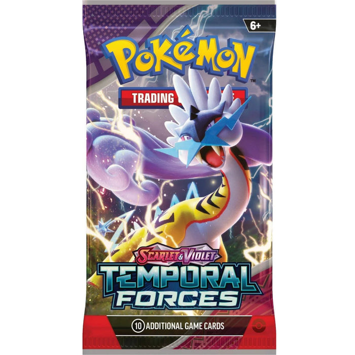 Pokémon TCG-kort: Scarlet & Violet 5 Temporal Forces-boosterpakke
