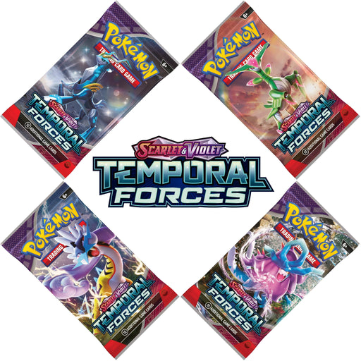 Pokémon TCG-kort: Scarlet & Violet 5 Temporal Forces-boosterpakke - Gamingsjappa.no