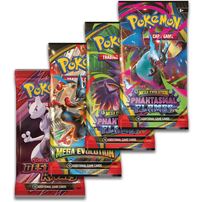 Pokémon TCG: Mega Charizard ex tinnbokser (våren 2026) - Gamingsjappa.no