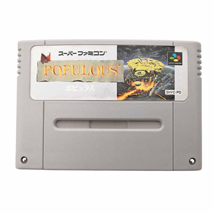 Super Famicom: Populous [JP] (Brukt) - Gamingsjappa.no