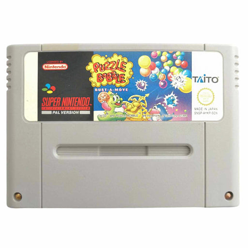 SNES: Puzzle Bobble - Bust-a-Move (Brukt) - Gamingsjappa.no