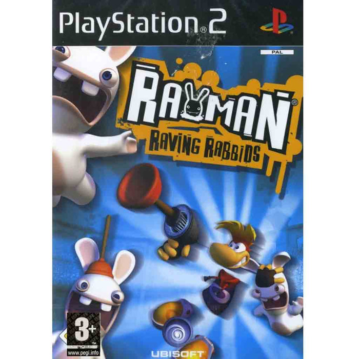 PS2: Rayman Raving Rabbids (Brukt)