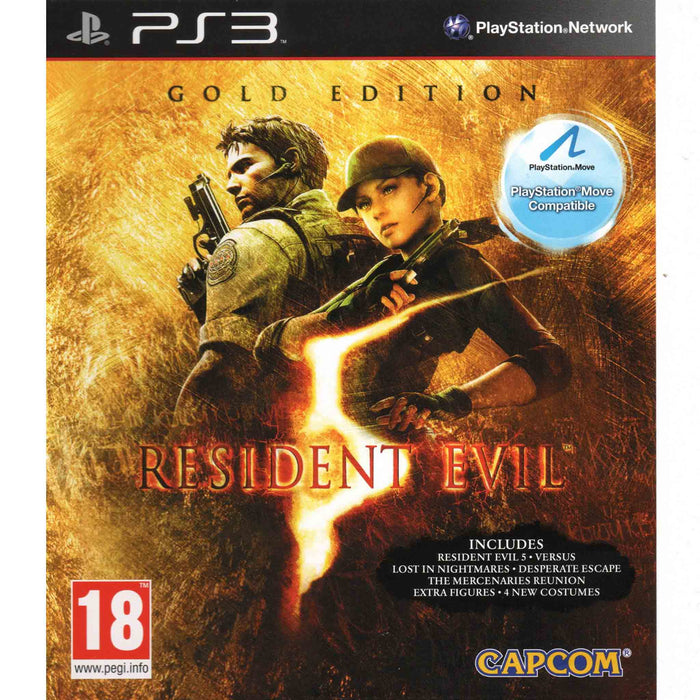 PS3: Resident Evil 5 (Brukt)