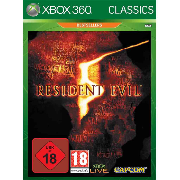 Xbox 360: Resident Evil 5 (Brukt)