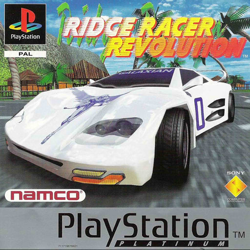 PS1: Ridge Racer Revolution (Brukt) Platinum [A- A B+]