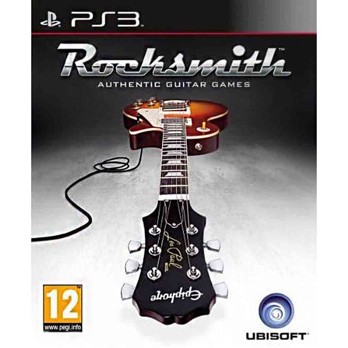 PS3: Rocksmith - Authentic Guitar Games (Brukt)