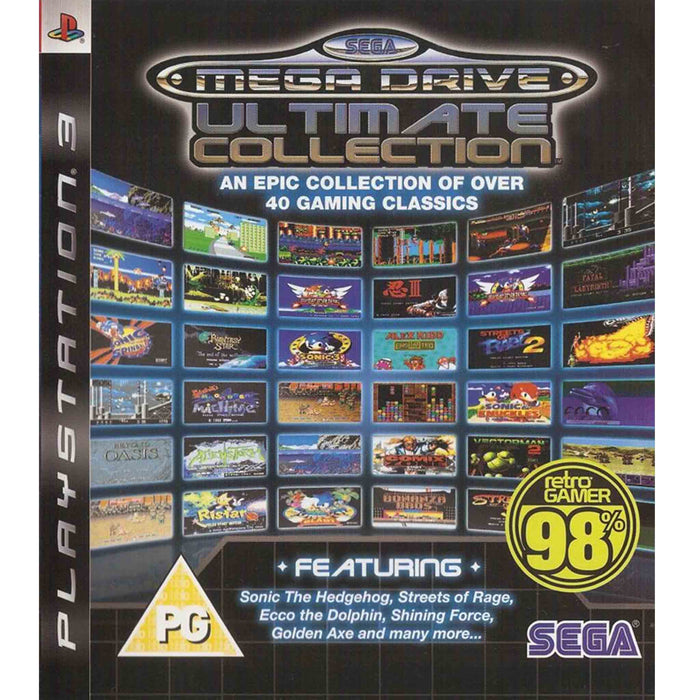 PS3: Sega Mega Drive Ultimate Collection (Brukt)