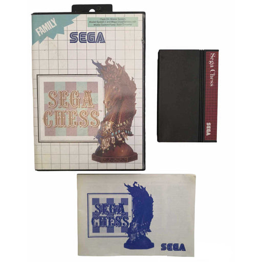 Sega Master System: Sega Chess (Brukt) Komplett [A-/A/B+]