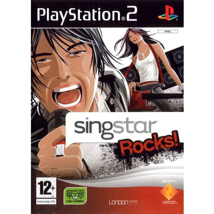 PS2: SingStar Rocks! (Brukt)