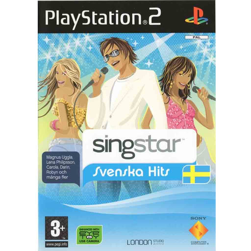PS2: SingStar Svenska Hits (Brukt) - Gamingsjappa.no
