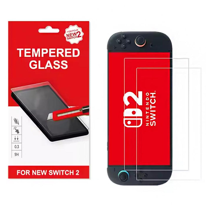 Skjermbeskytter til Nintendo Switch 2 i herdet glass 9H - Gamingsjappa.no