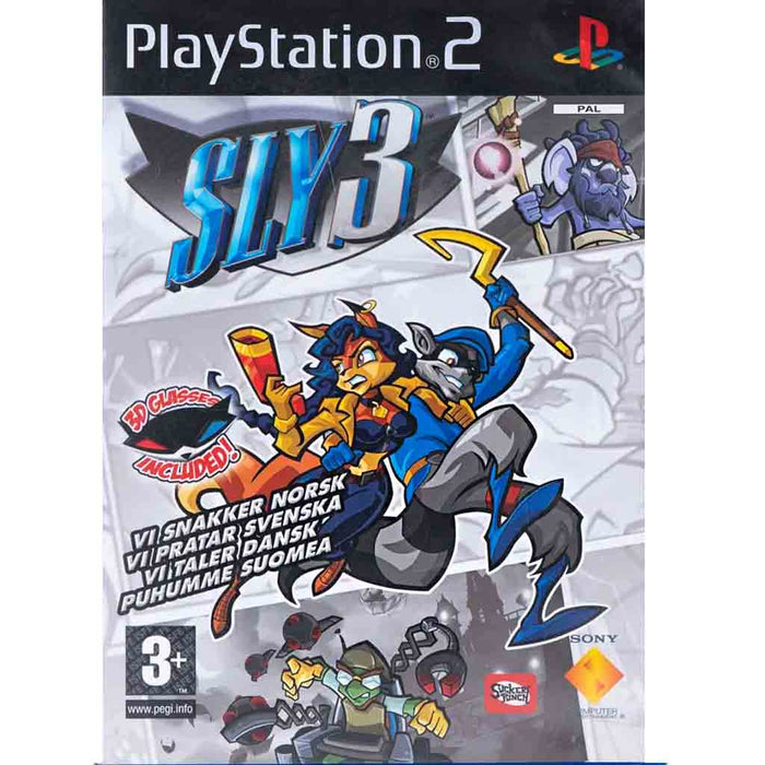 PS2: Sly 3 (Brukt)