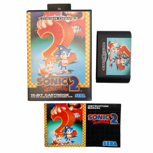 Sega Mega Drive: Sonic the Hedgehog 2 (Brukt)