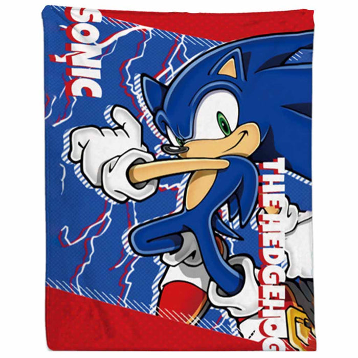 Pledd: Sonic the Hedgehog – Sonic klar til action