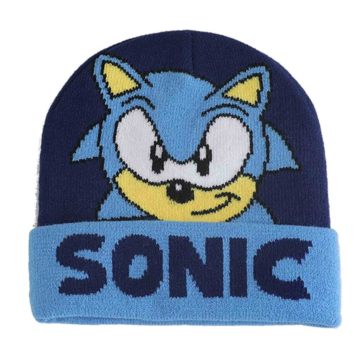 Lue: Sonic the Hedgehog strikket - Gamingsjappa.no