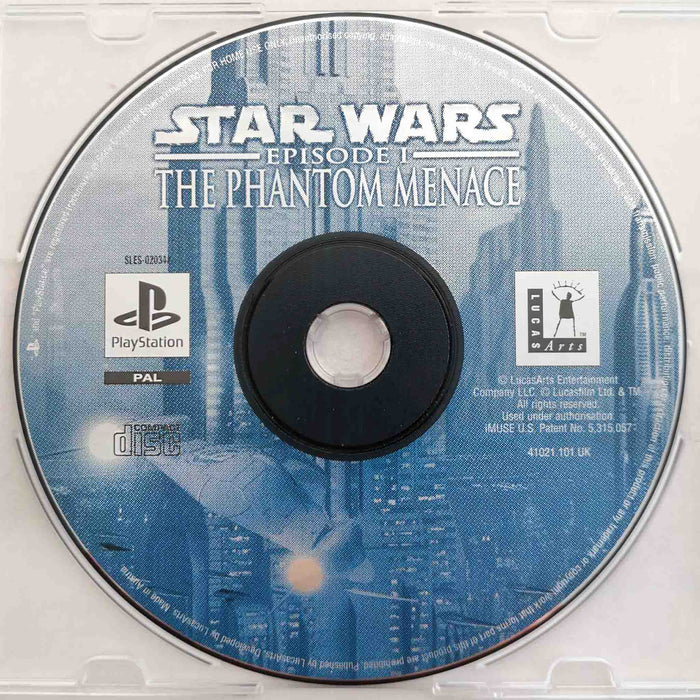 Erstatningsdisk: Star Wars Episode I - The Phantom Menace [PS1] (Brukt)