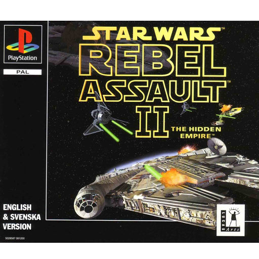 PS1: Star Wars Rebel Assault II - The Hidden Empire (Brukt)