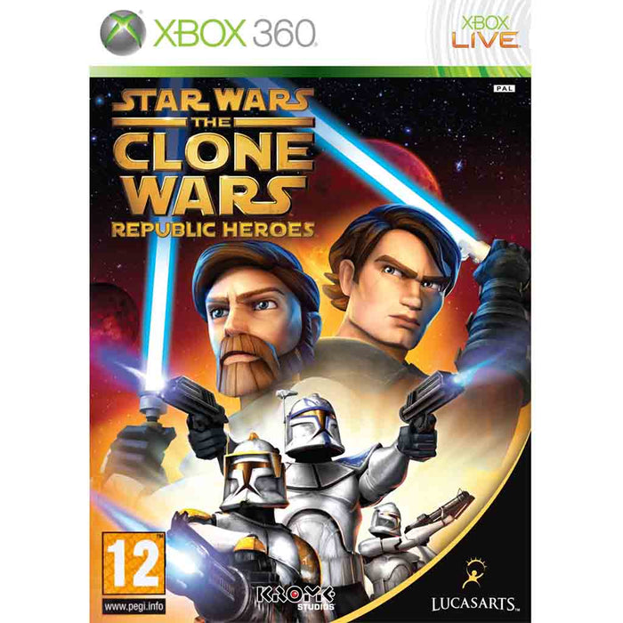 Xbox 360: Star Wars The Clone Wars - Republic Heroes (Brukt)