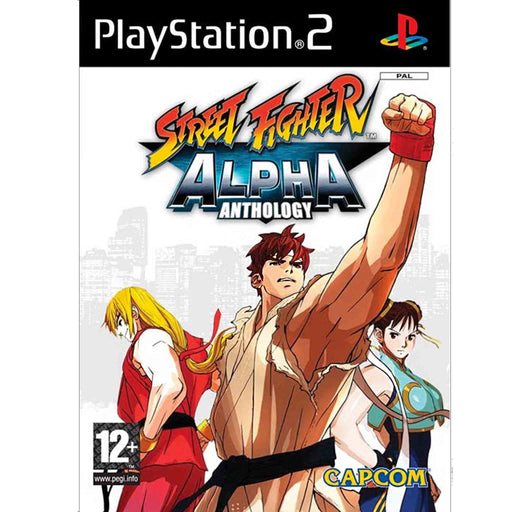 PS2: Street Fighter Alpha Anthology (Brukt)