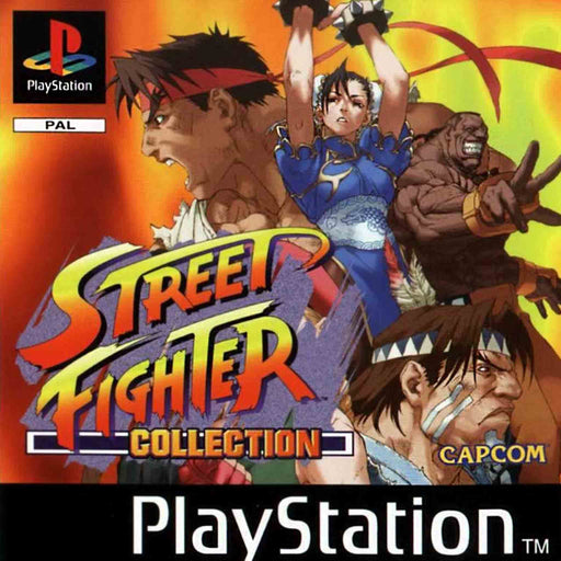 PS1: Street Fighter Collection (Brukt)