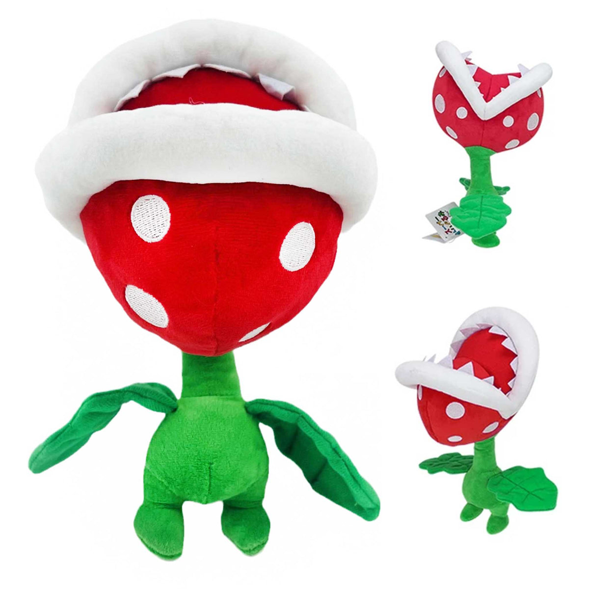 Plushbamse: Super Mario - Trottin' Piranha Plant (25cm)