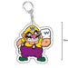Nøkkelring av akryl: Super Mario - Wario - Gamingsjappa.no