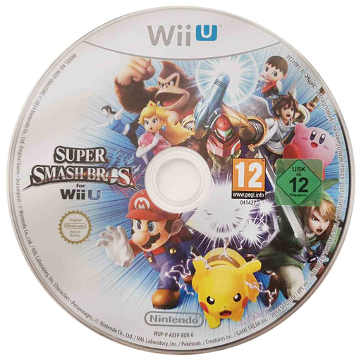 Erstatningsdisk: Super Smash Bros. for Wii U (Brukt) - Gamingsjappa.no