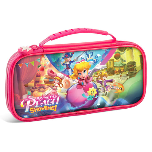 Oppbevaring: Bæreveske for Nintendo Switch -Game Traveler- Deluxe Travel Case [Princess Peach: Showtime!] - Gamingsjappa.no