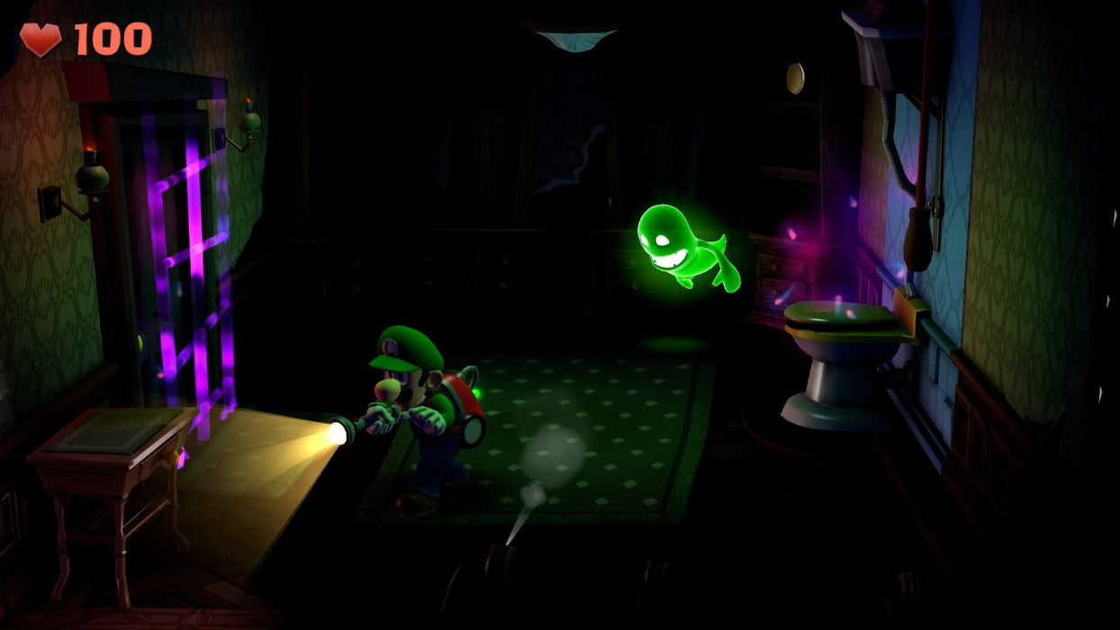 Switch: Luigi's Mansion 2 HD [Få med gratis nøkkelring]