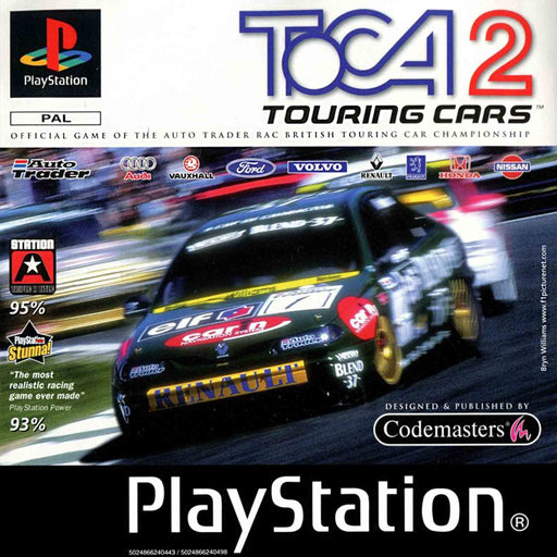 PS1: TOCA 2 Touring Cars (Brukt)