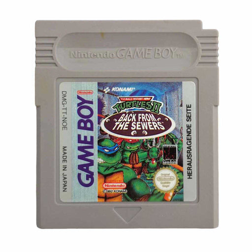Game Boy: Teenage Mutant Hero Turtles II - Back From the Sewers (Brukt)