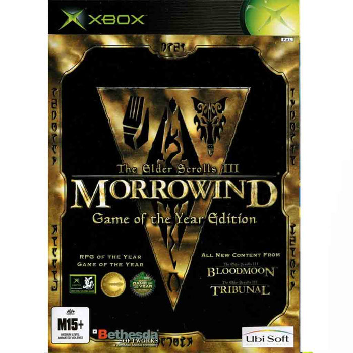 Xbox: The Elder Scrolls III - Morrowind [Game of the Year Edition] (Brukt)