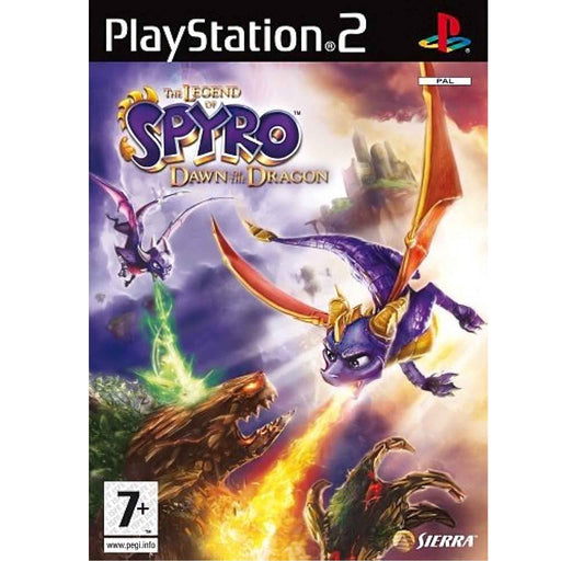PS2: The Legend of Spyro - Dawn of the Dragon (Brukt)
