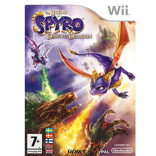 Wii: The Legend of Spyro - Dawn of the Dragon (Brukt)