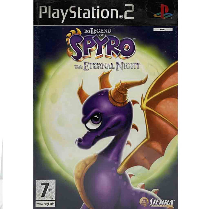 PS2: The Legend of Spyro - The Eternal Night (Brukt)