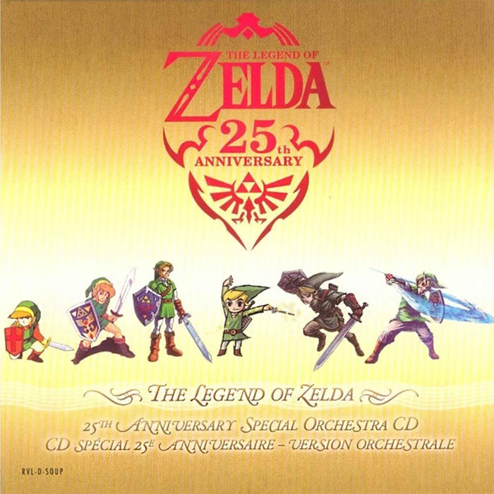 CD: The Legend of Zelda - 25th Anniversary Special Orchestra CD (Brukt)